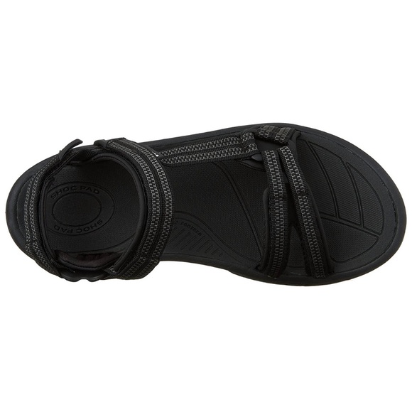 Teva 👩Terra Fi Lite Double Zipper Black Sandals